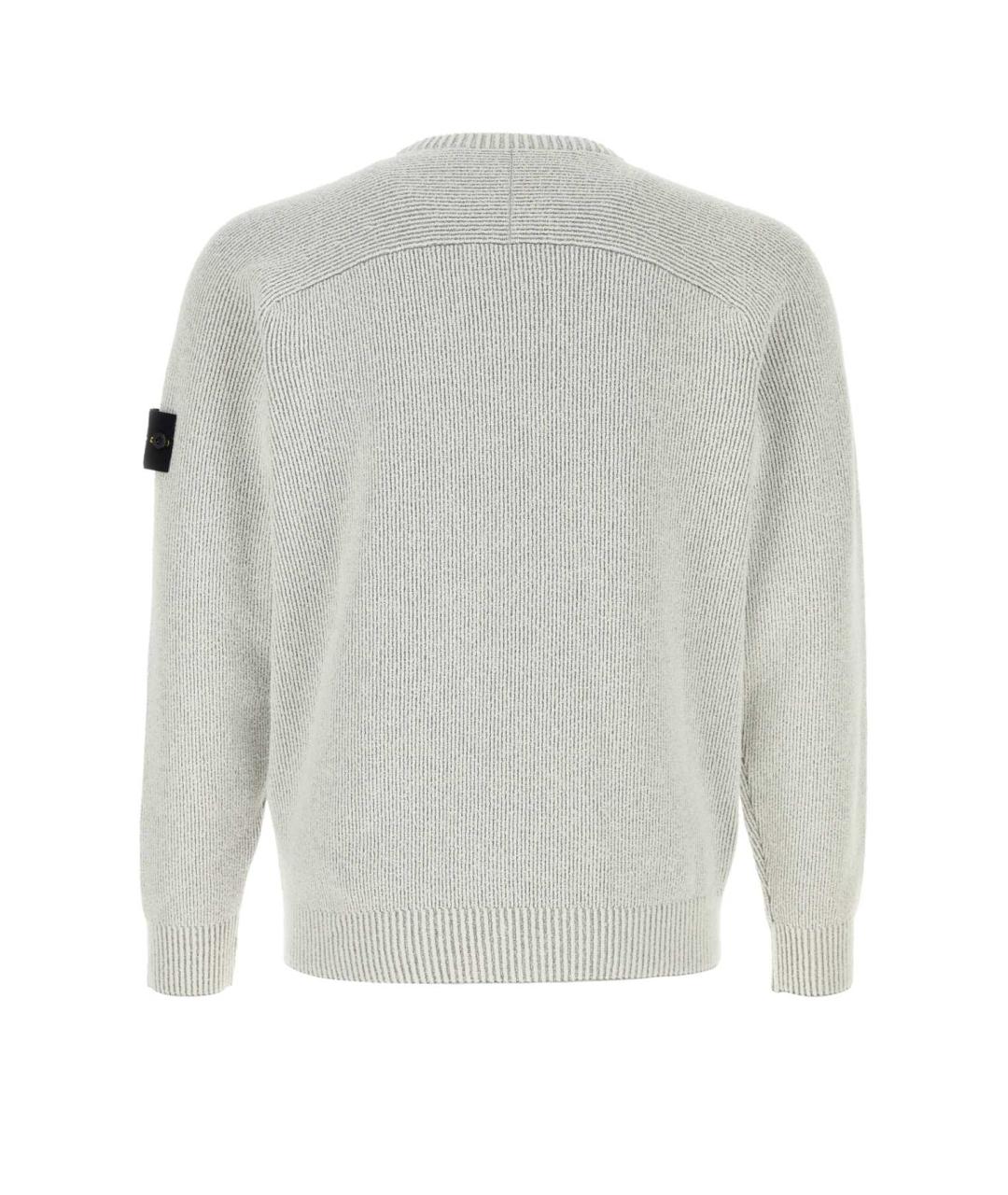 STONE ISLAND Серый джемпер / свитер, фото 2