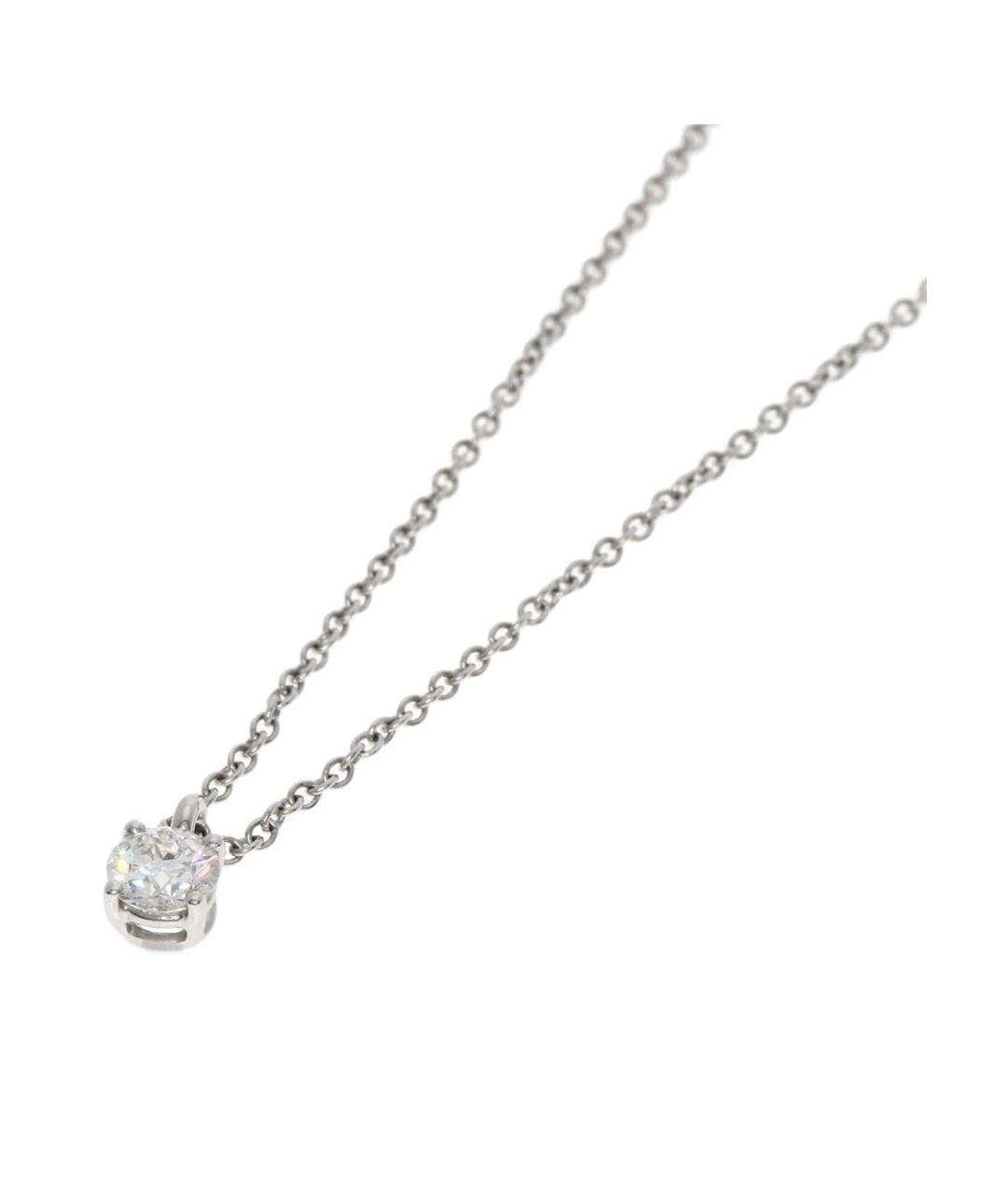 TIFFANY&CO Серебряное платиновое колье, фото 1