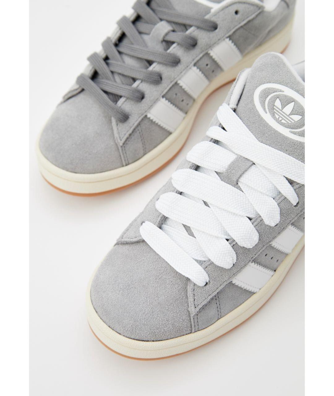 ADIDAS Серые замшевые кеды, фото 2
