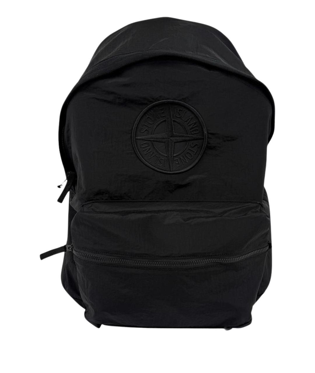 STONE ISLAND Черный рюкзак, фото 1