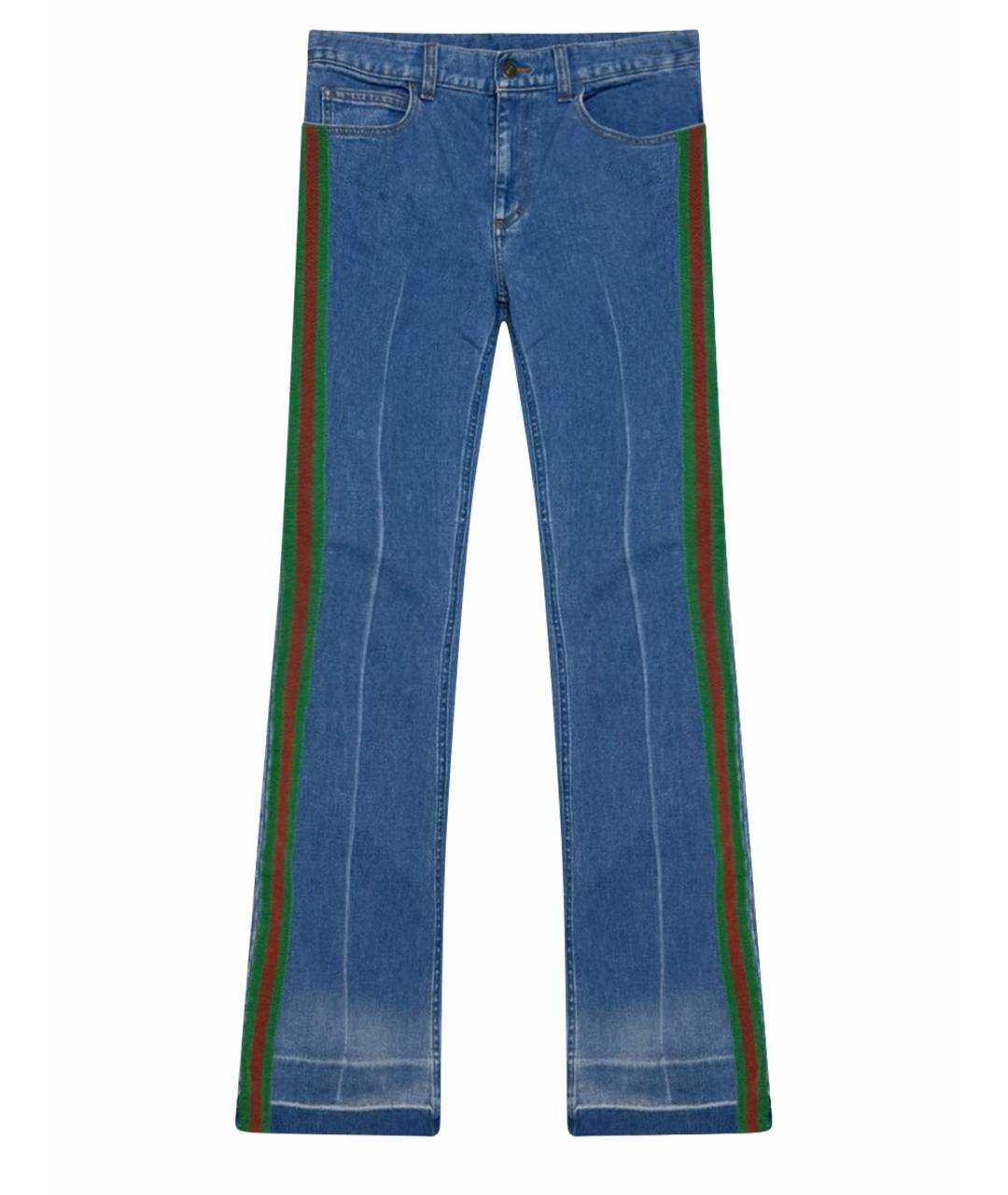 GUCCI Голубые джинсы клеш, фото 1