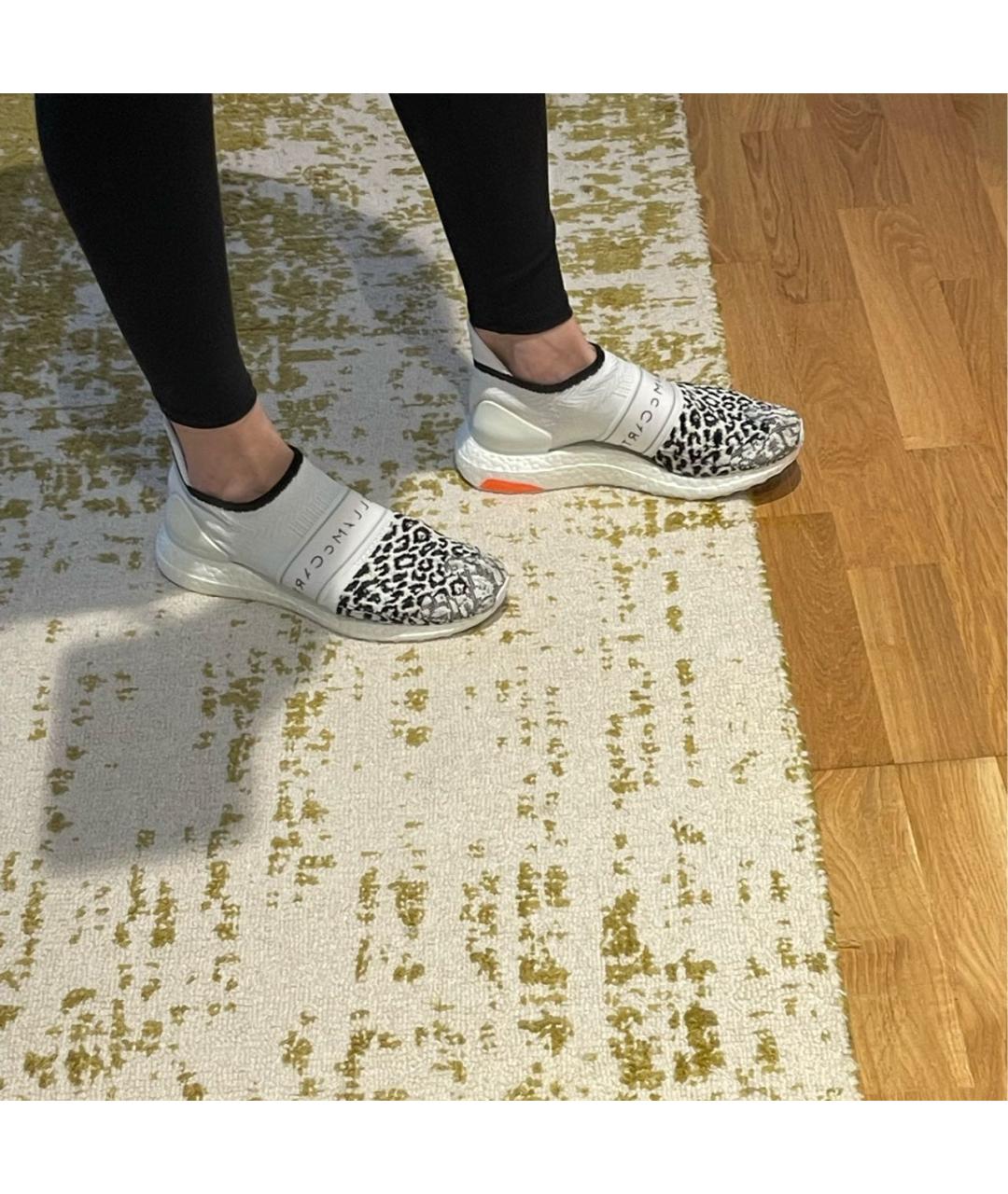 ADIDAS BY STELLA MCCARTNEY Белые текстильные кроссовки, фото 5