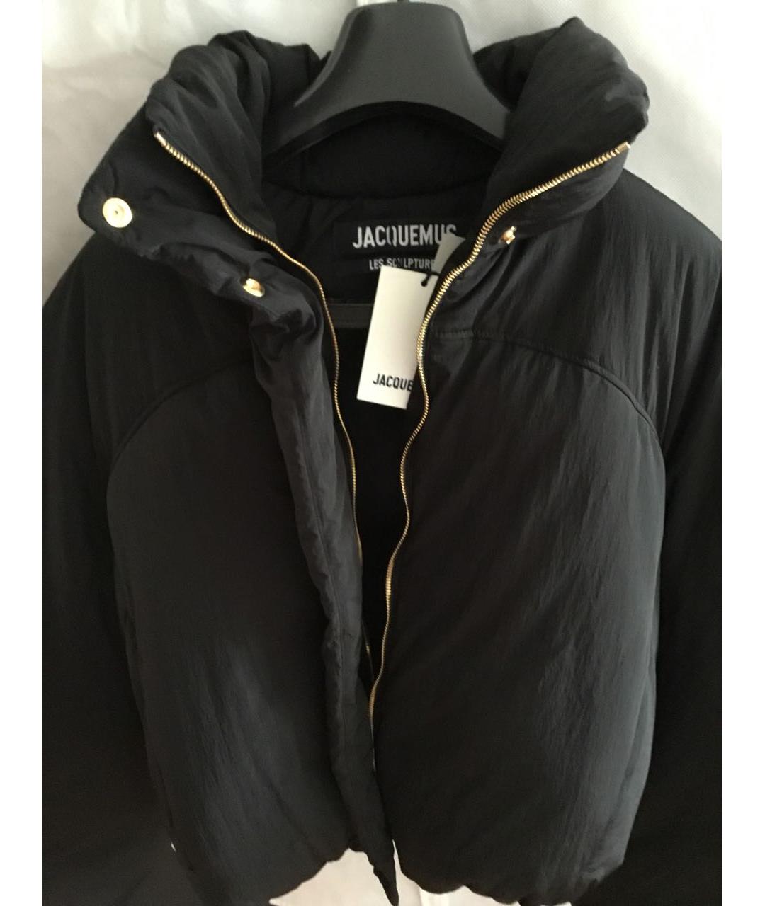 JACQUEMUS Черная полиамидовая куртка, фото 4