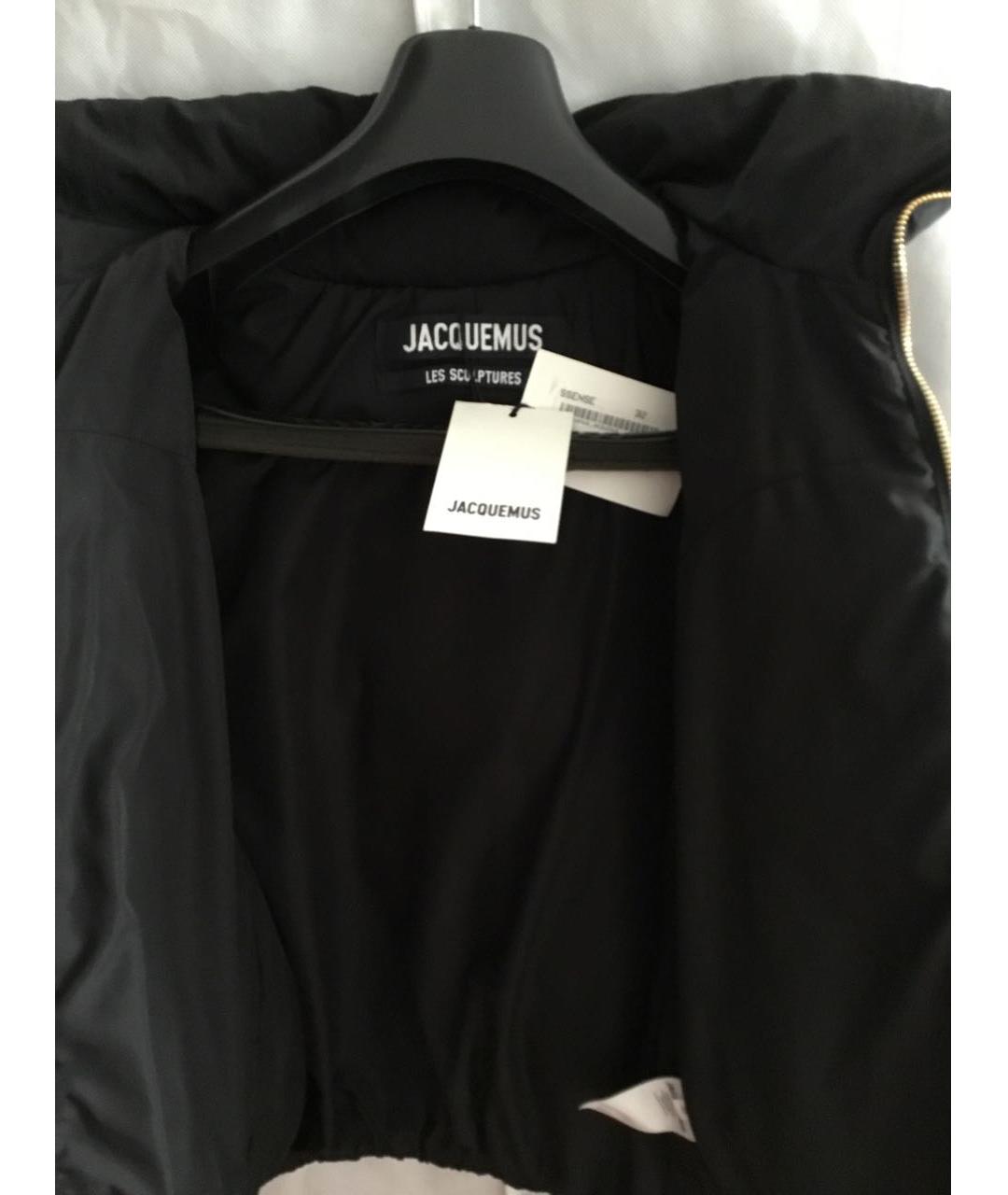 JACQUEMUS Черная полиамидовая куртка, фото 3