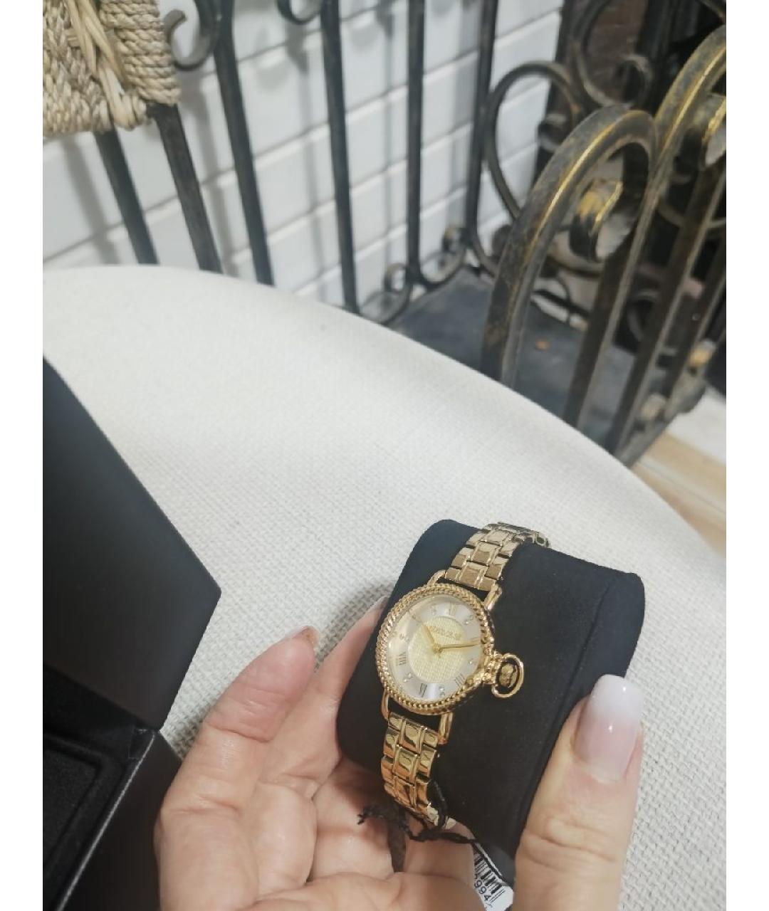 ROBERTO CAVALLI Золотые часы, фото 6