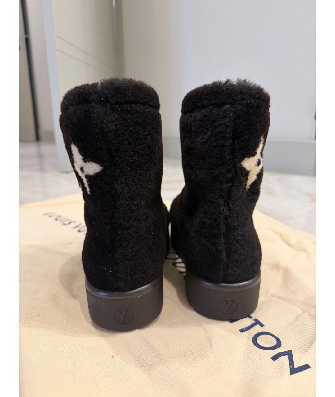 LOUIS VUITTON Коричневые полусапоги, фото 4