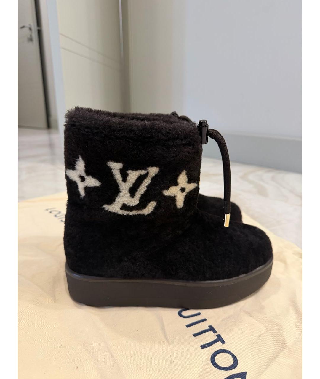 LOUIS VUITTON Коричневые полусапоги, фото 9