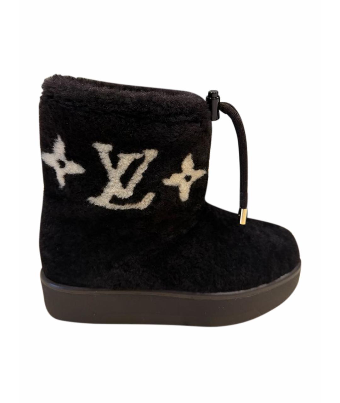 LOUIS VUITTON Коричневые полусапоги, фото 1