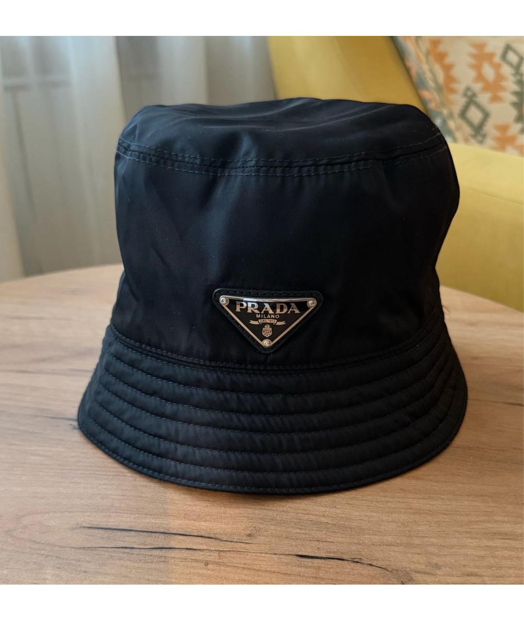 PRADA Черная панама, фото 3