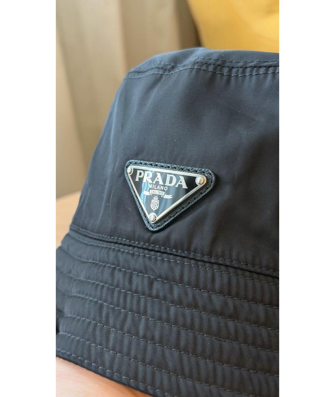 PRADA Черная панама, фото 4