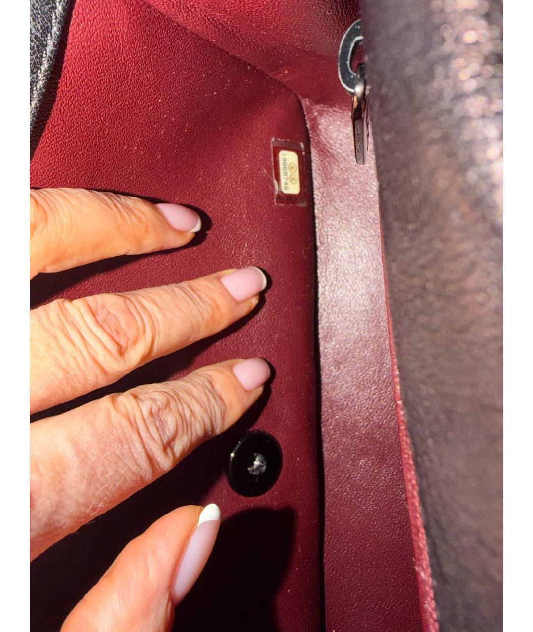 CHANEL Черная кожаная сумка через плечо, фото 4