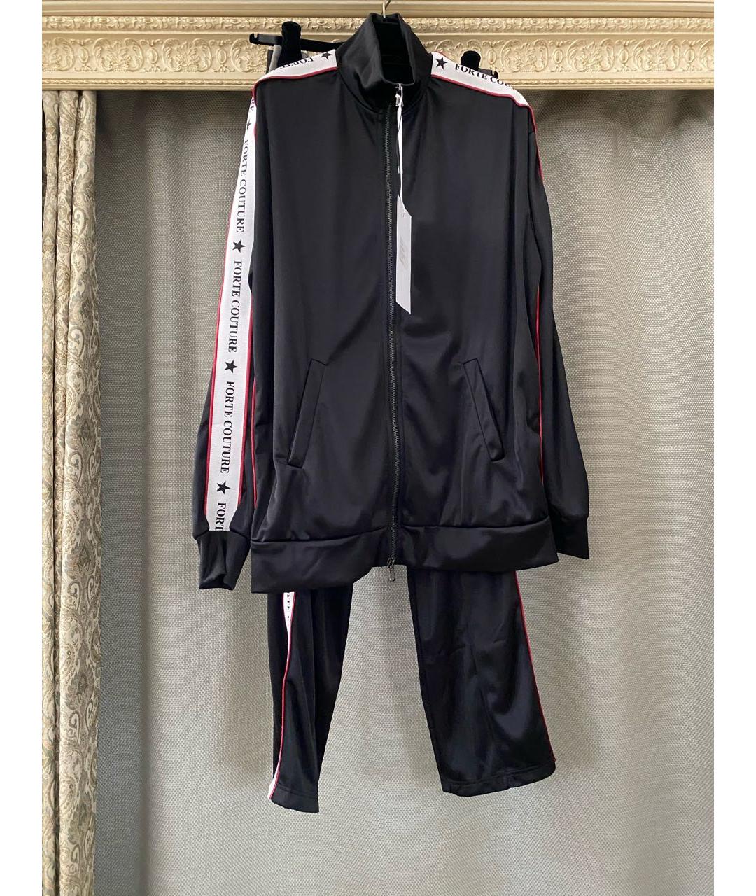 FORTE COUTURE Черный полиэстеровый спортивные костюмы, фото 9