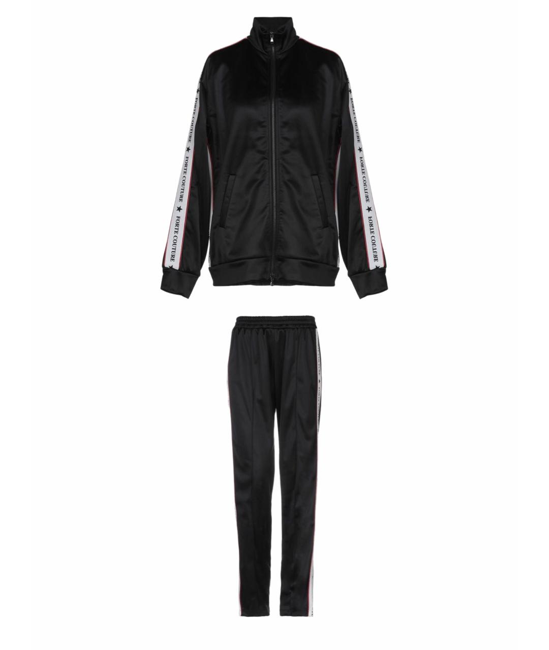 FORTE COUTURE Черный полиэстеровый спортивные костюмы, фото 1
