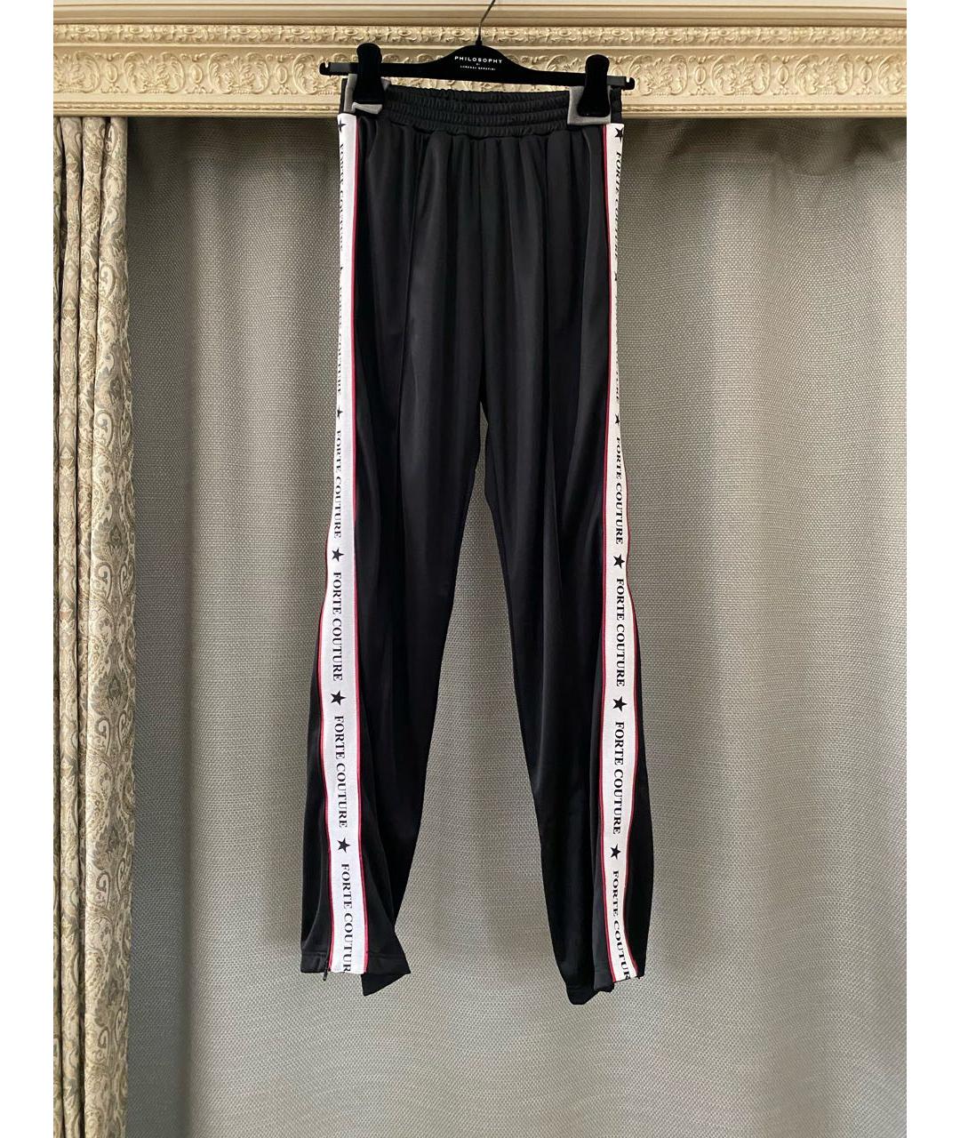 FORTE COUTURE Черный полиэстеровый спортивные костюмы, фото 8