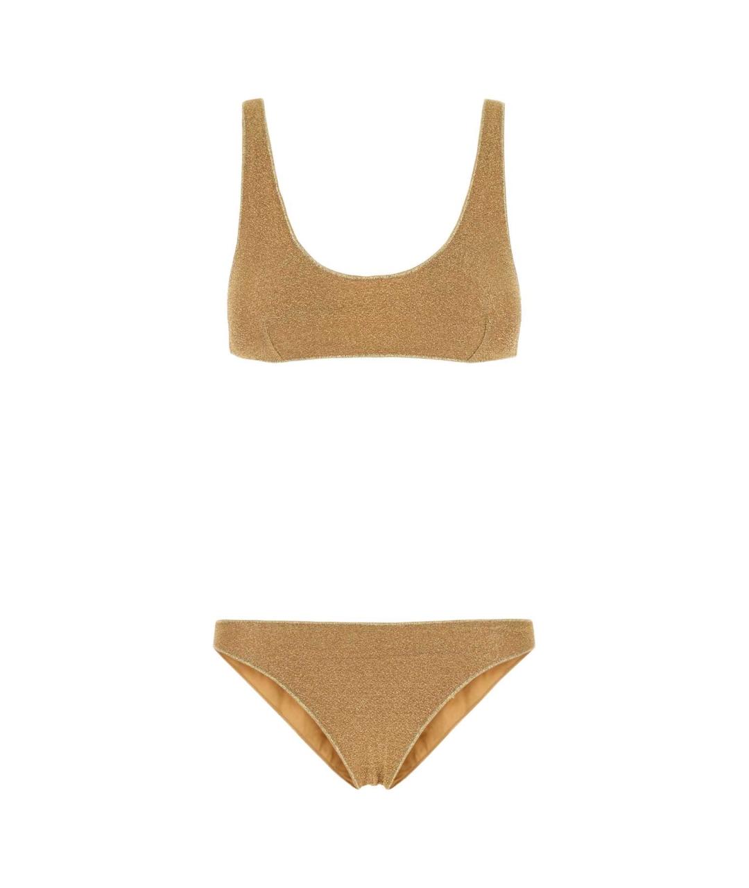 OSEREE Золотой полиамидовый купальник, фото 1