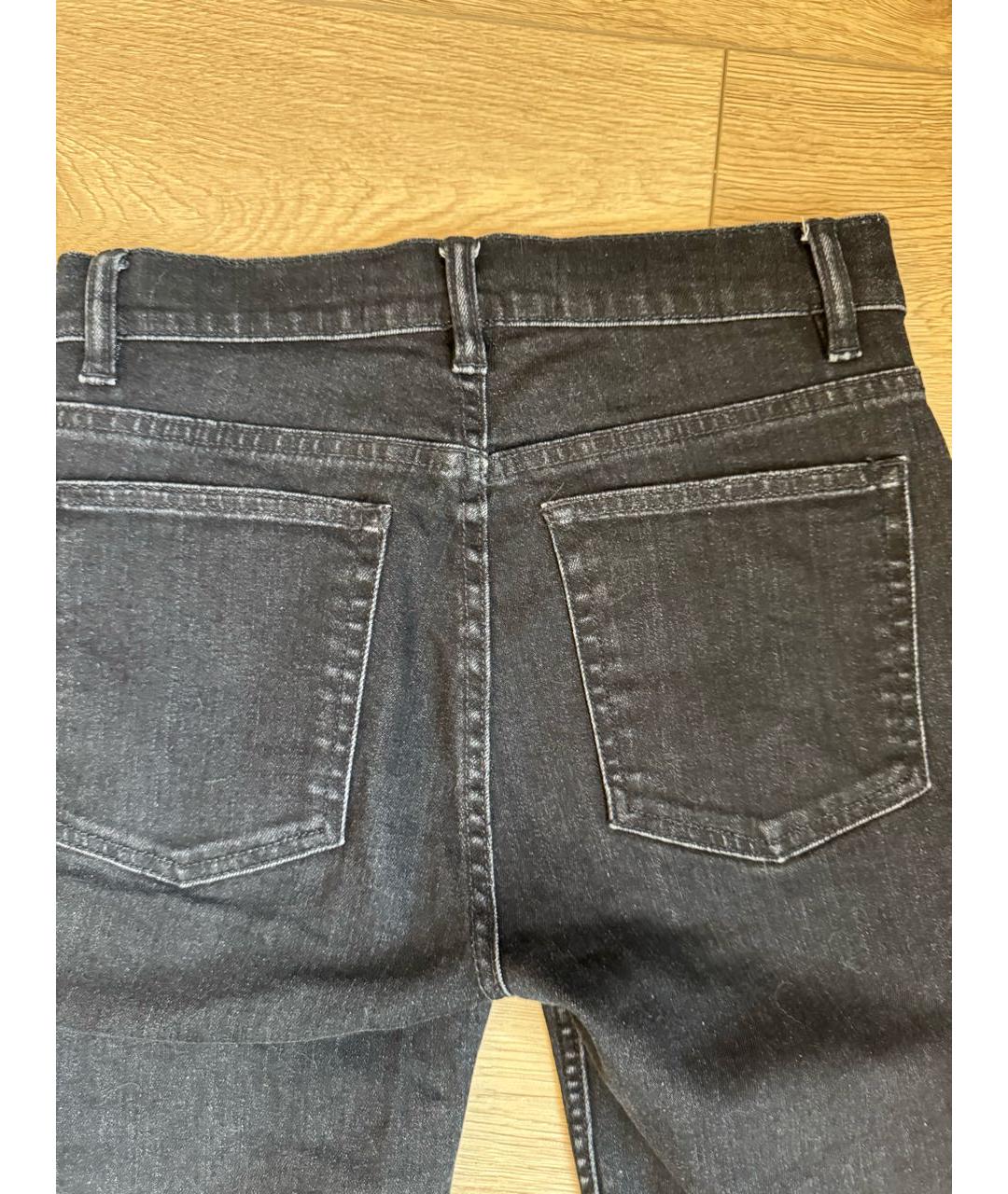 MARC BY MARC JACOBS Черные хлопковые джинсы слим, фото 5