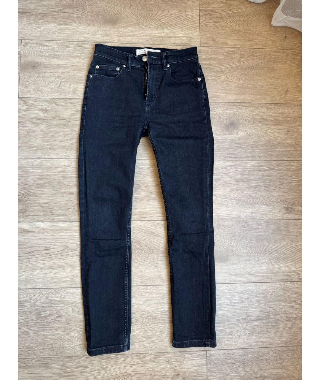 MARC BY MARC JACOBS Черные хлопковые джинсы слим, фото 8