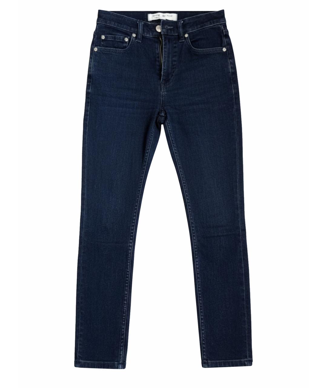 MARC BY MARC JACOBS Черные хлопковые джинсы слим, фото 1