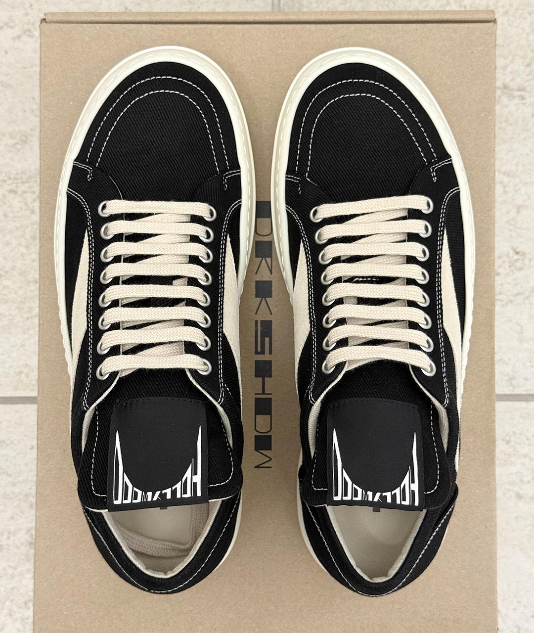 RICK OWENS DRKSHDW Черные кеды, фото 7