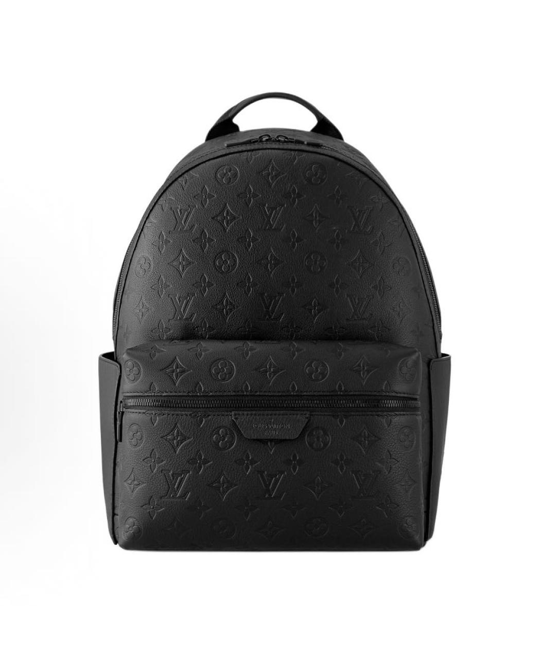 LOUIS VUITTON Черный кожаный рюкзак, фото 5