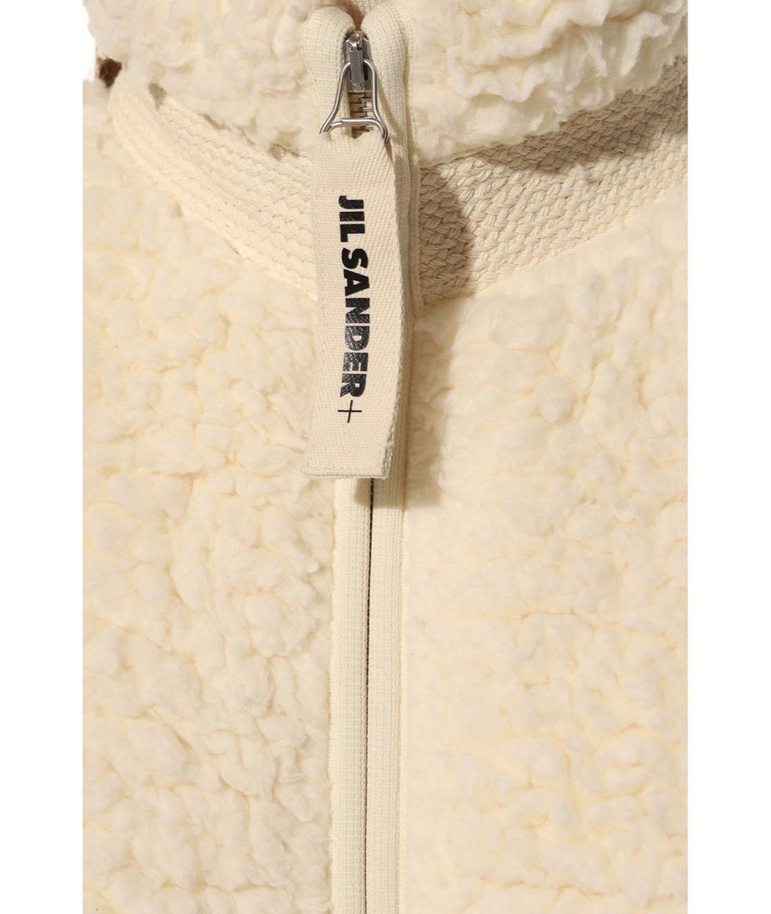 JIL SANDER Бежевая шерстяная куртка, фото 5