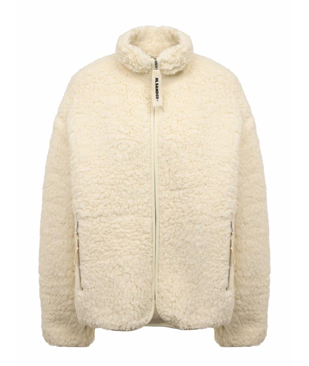 JIL SANDER Бежевая шерстяная куртка, фото 1