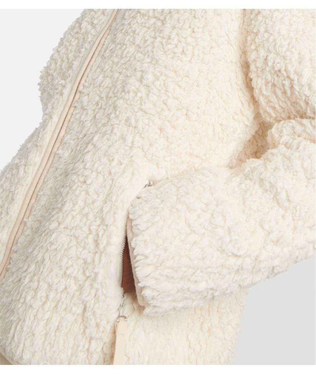 JIL SANDER Бежевая шерстяная куртка, фото 6