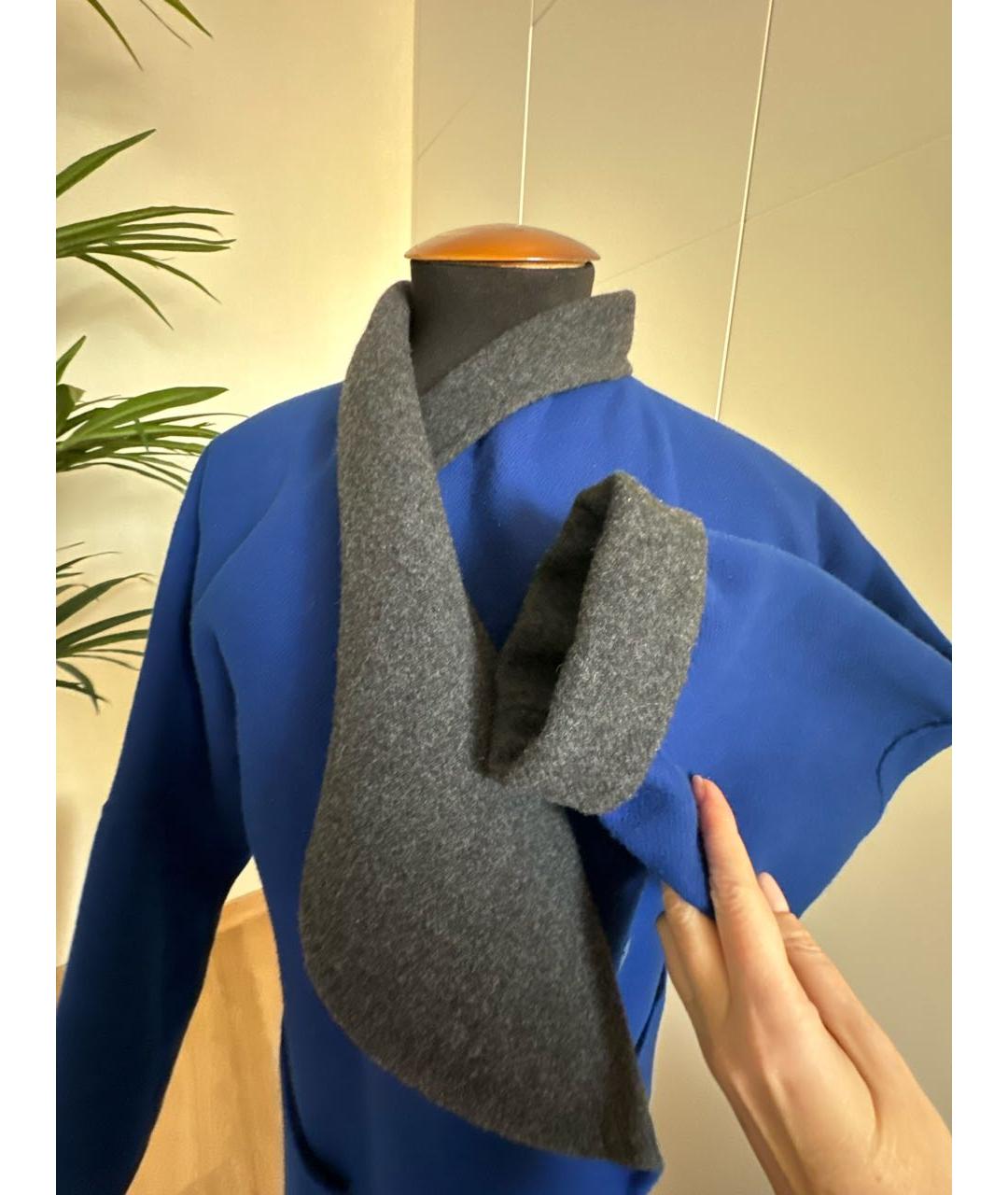 ETRO Синее шерстяное пальто, фото 6