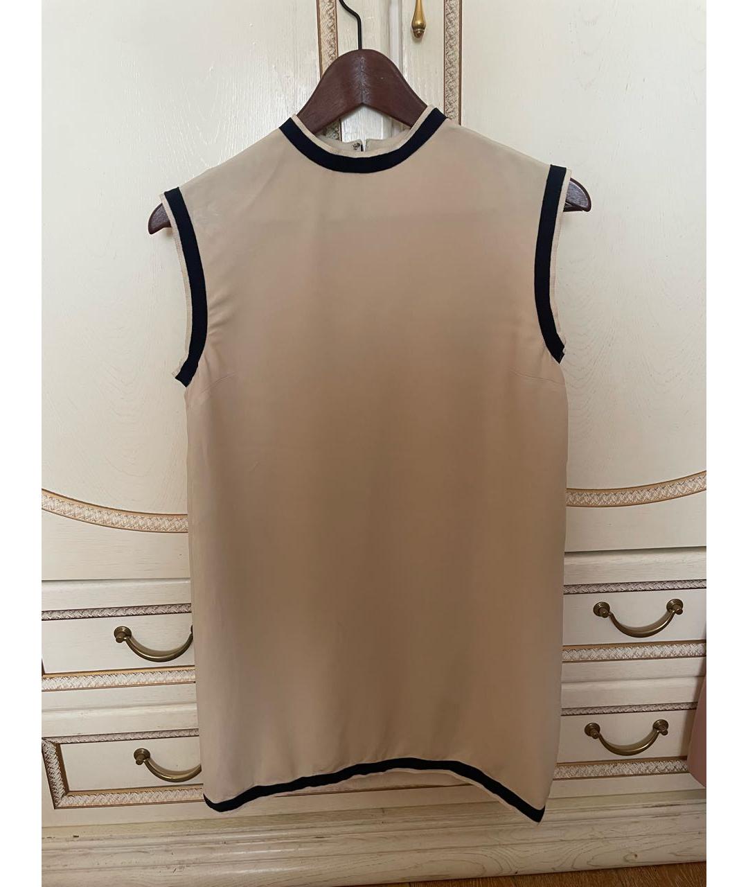 GUCCI Белое вискозное платье, фото 5