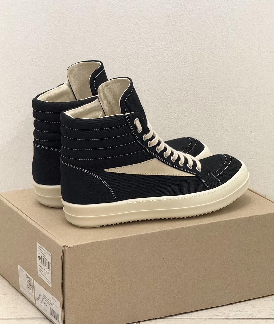 RICK OWENS DRKSHDW Черные кеды, фото 6