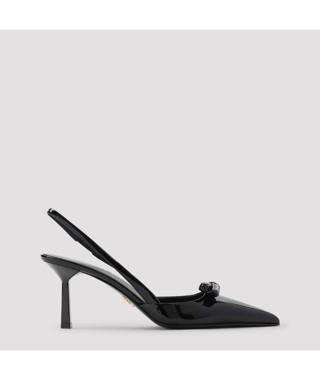 PRADA Черные туфли из лакированной кожи, фото 2