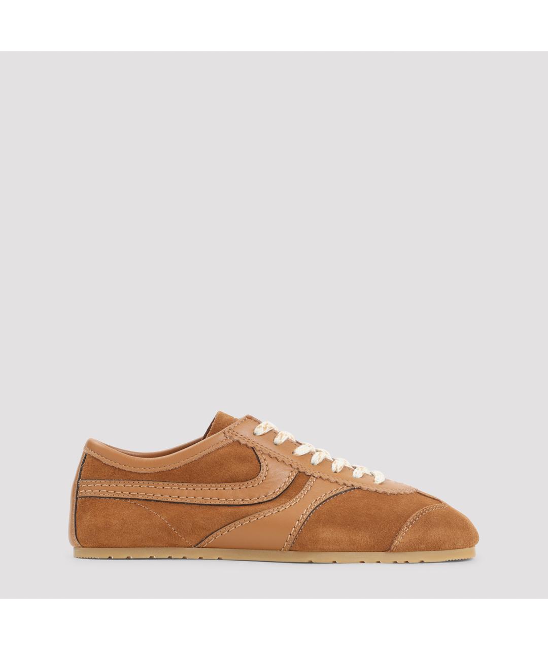 DRIES VAN NOTEN Кожаные кроссовки, фото 2