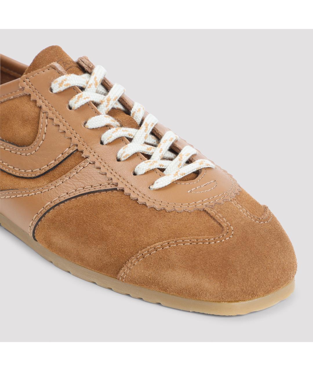 DRIES VAN NOTEN Кожаные кроссовки, фото 6