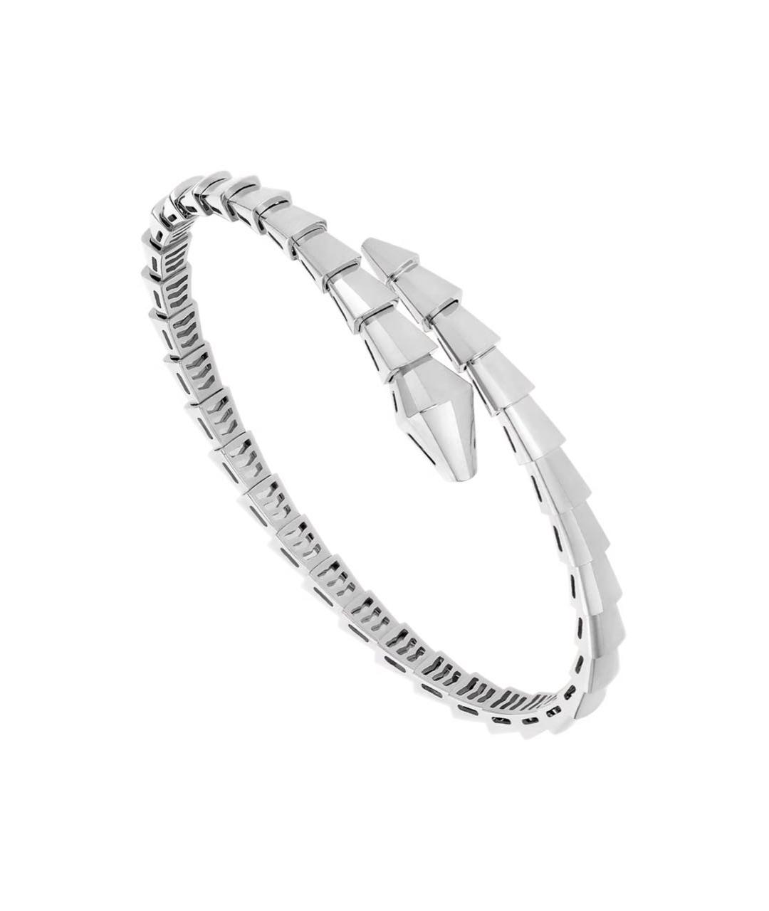 BVLGARI Серебрянный браслет из белого золота, фото 3
