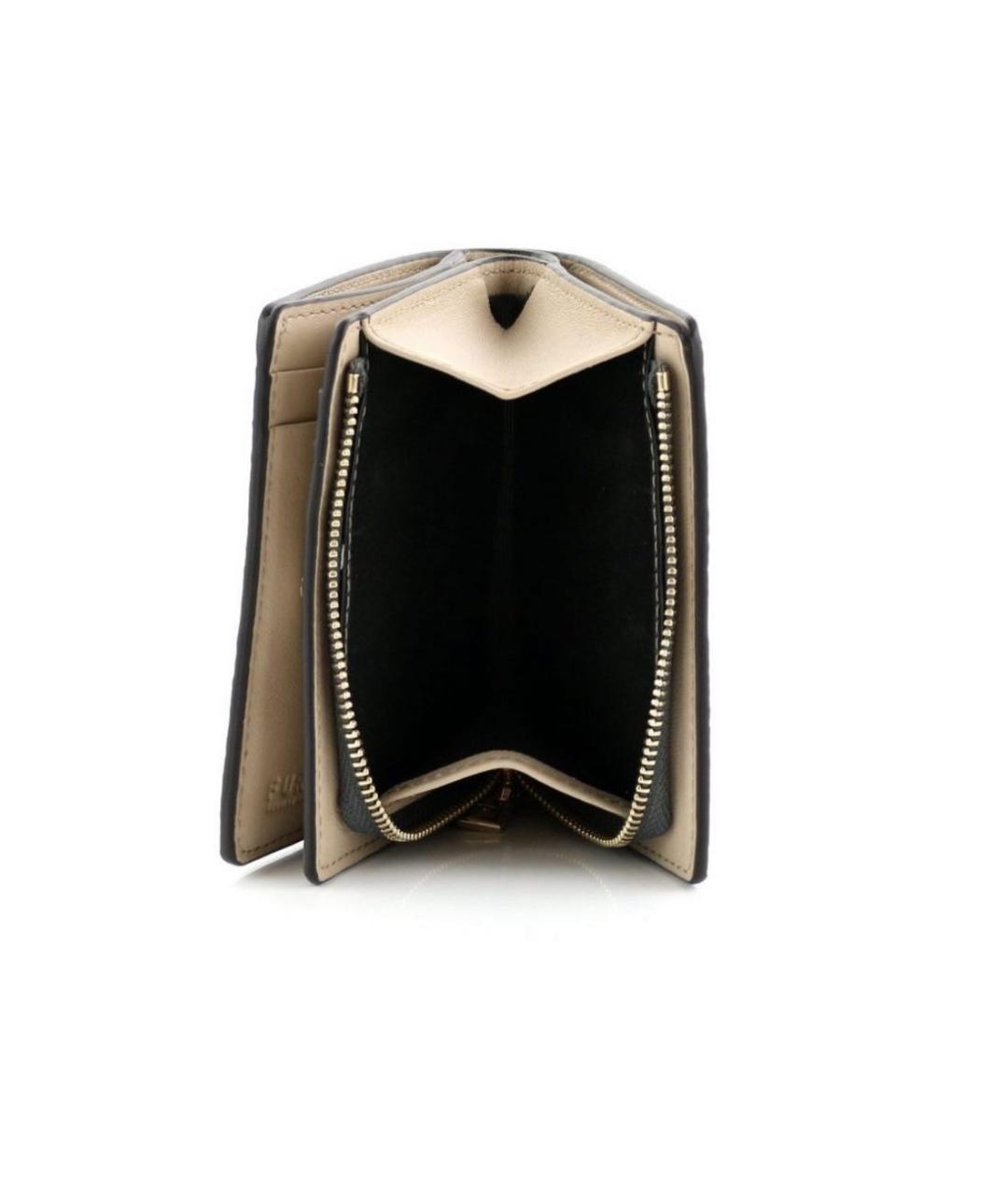 FURLA Серый кожаный кошелек, фото 5