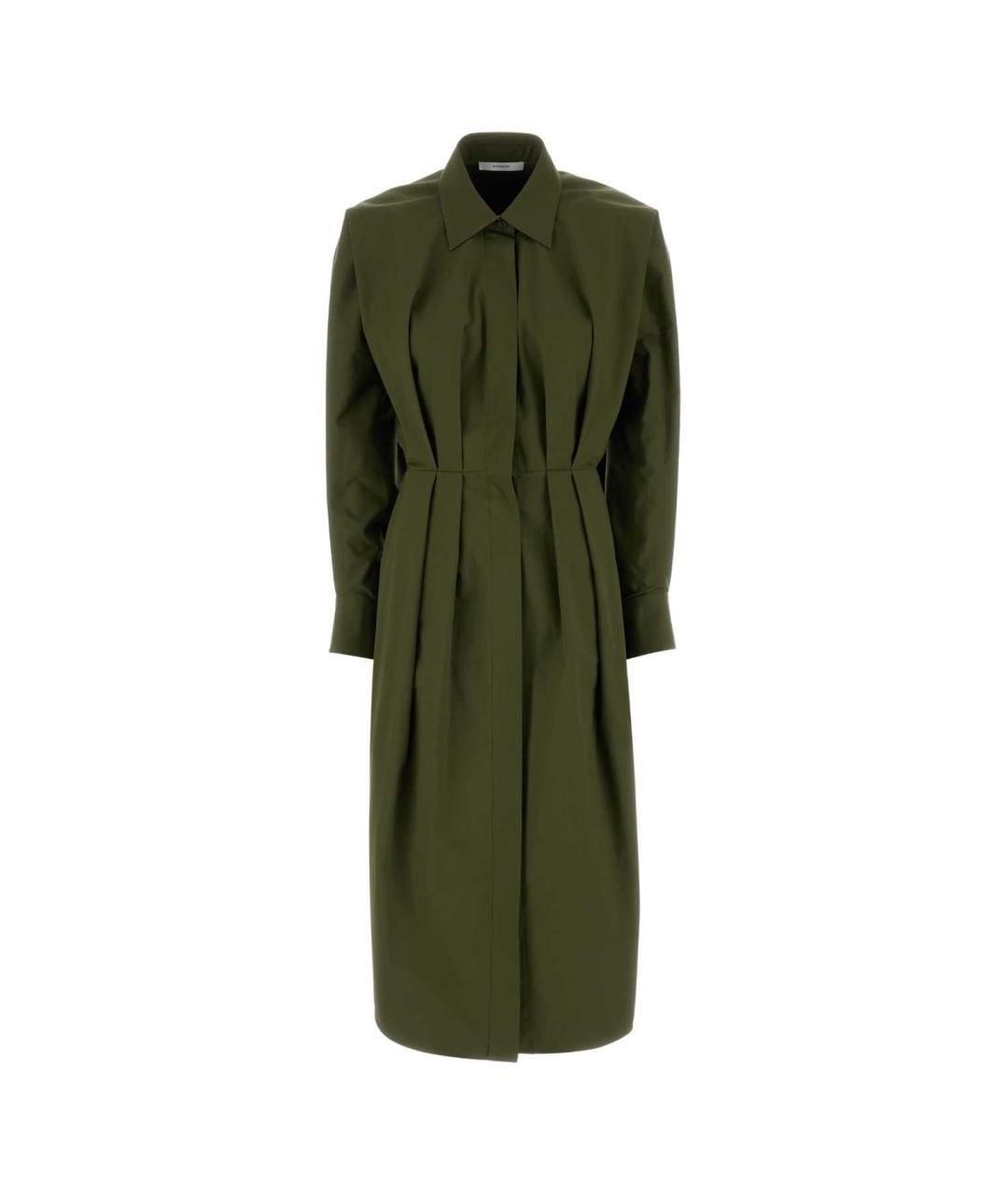 GIVENCHY Хаки повседневное платье, фото 1