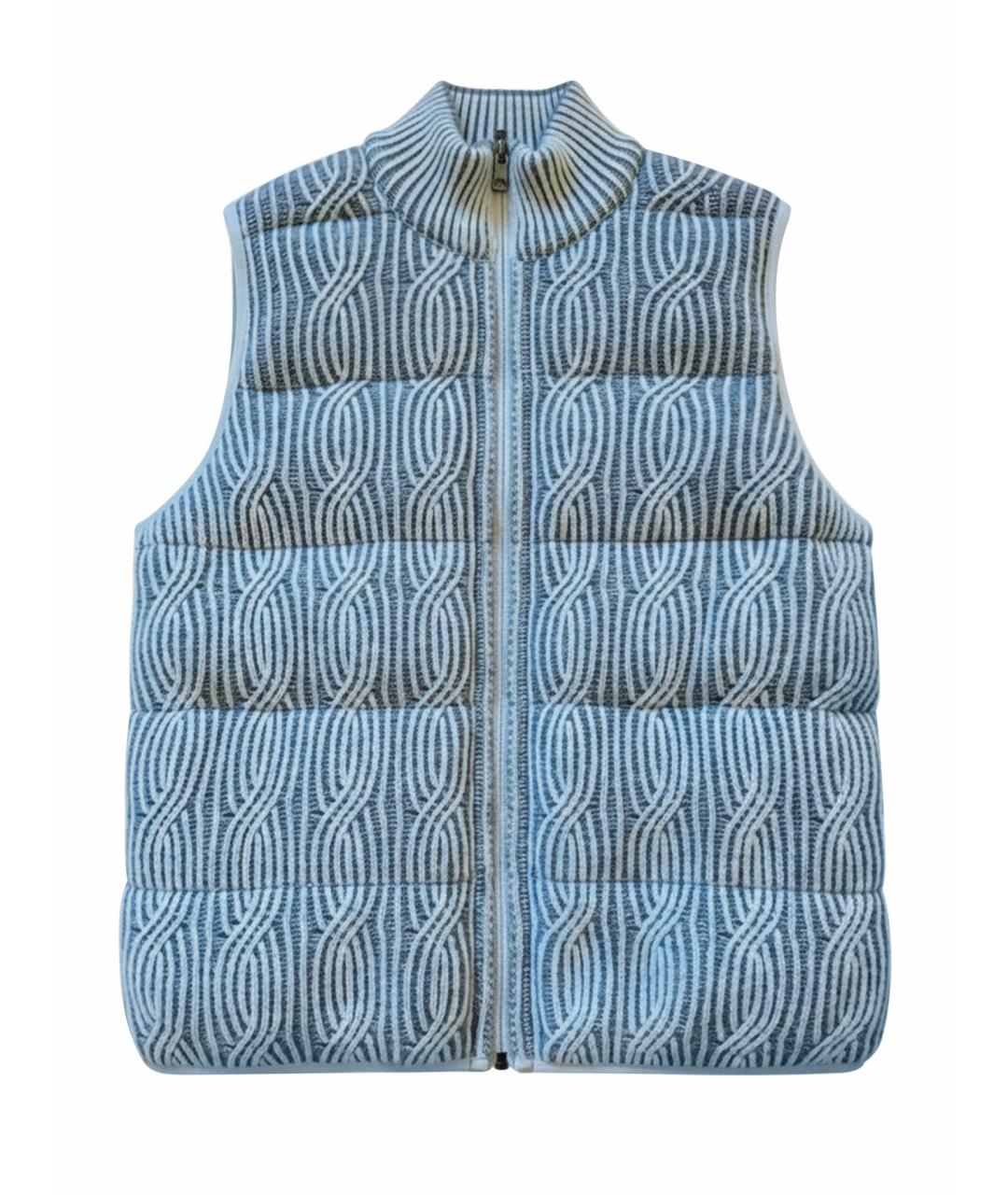 FALCONERI Серый кашемировый жилет, фото 1