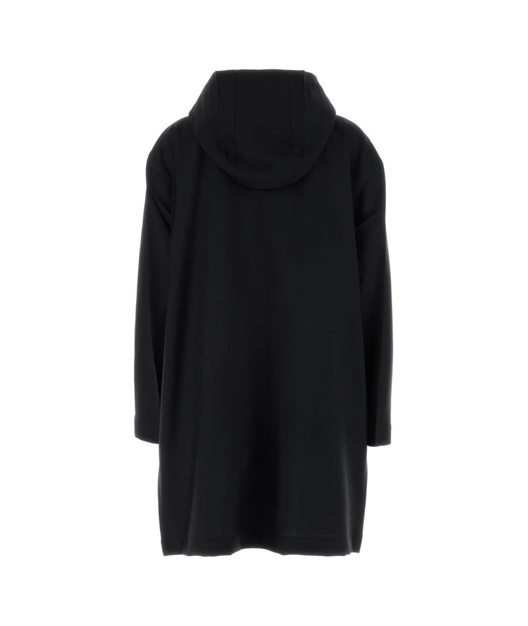 PRADA Темно-синее шерстяное пальто, фото 2