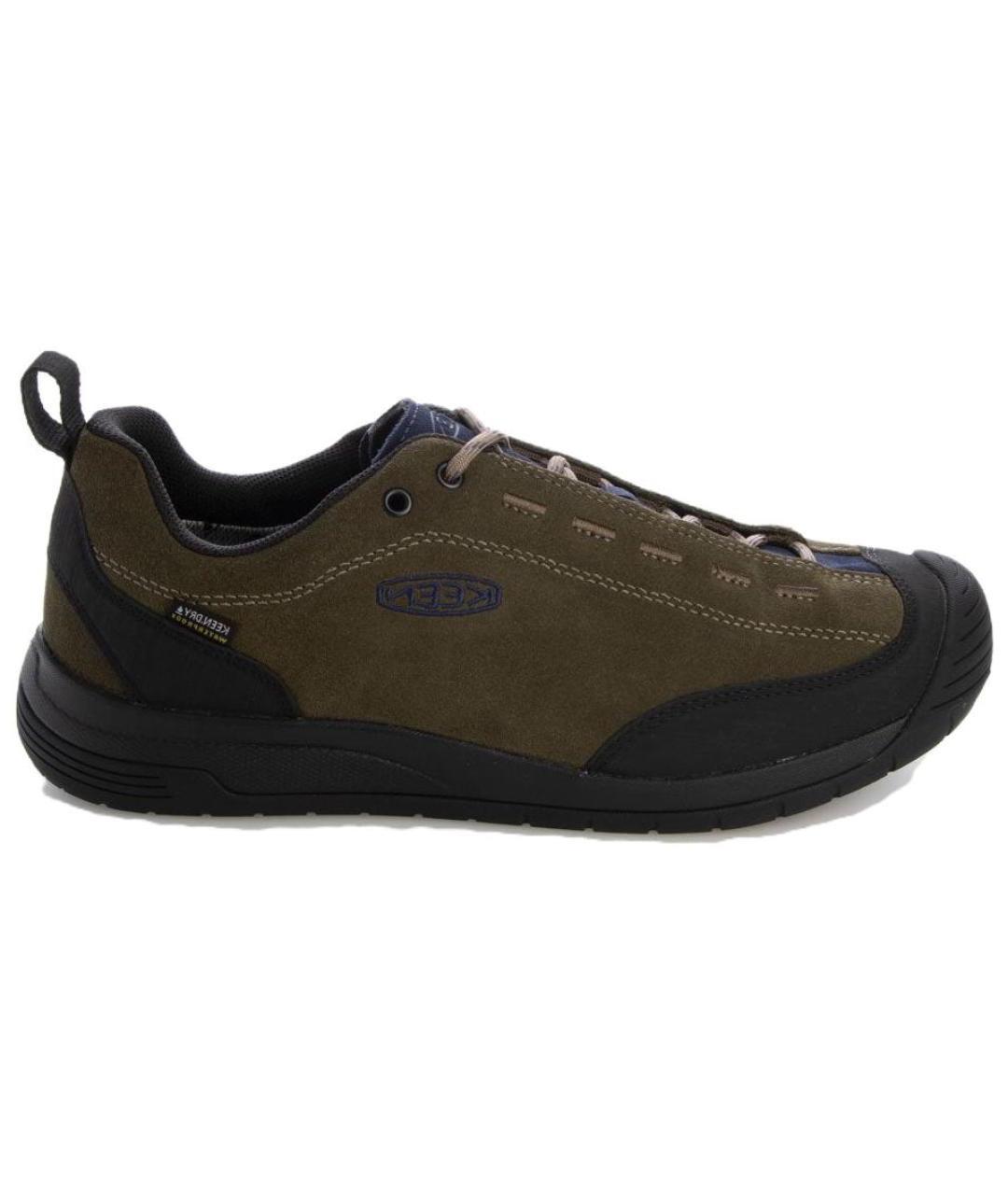 KEEN Зеленые нубуковые высокие кроссовки / кеды, фото 1