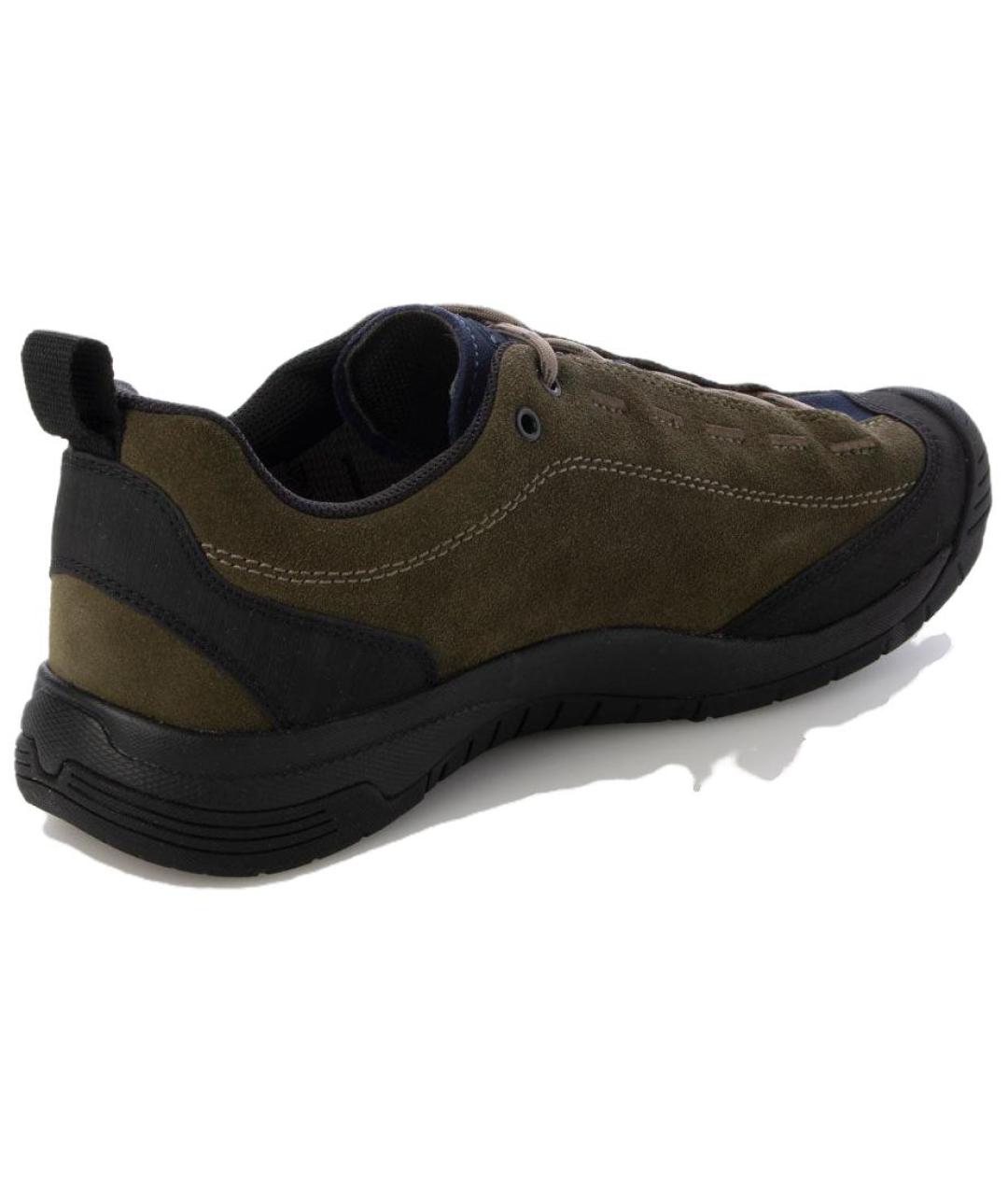 KEEN Зеленые нубуковые высокие кроссовки / кеды, фото 2