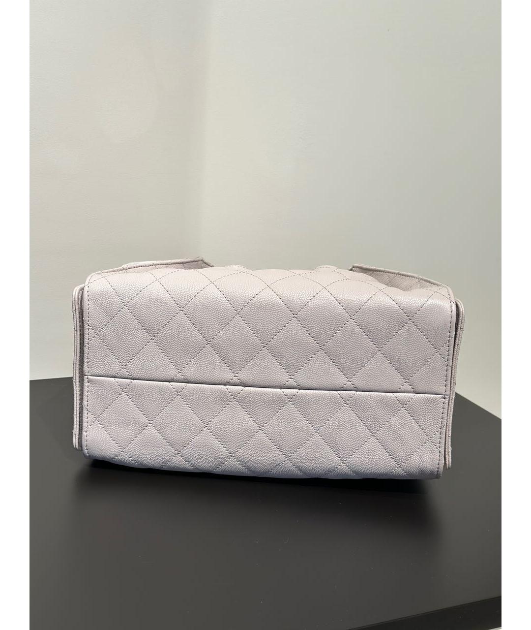CHANEL Розовая кожаная сумка через плечо, фото 5