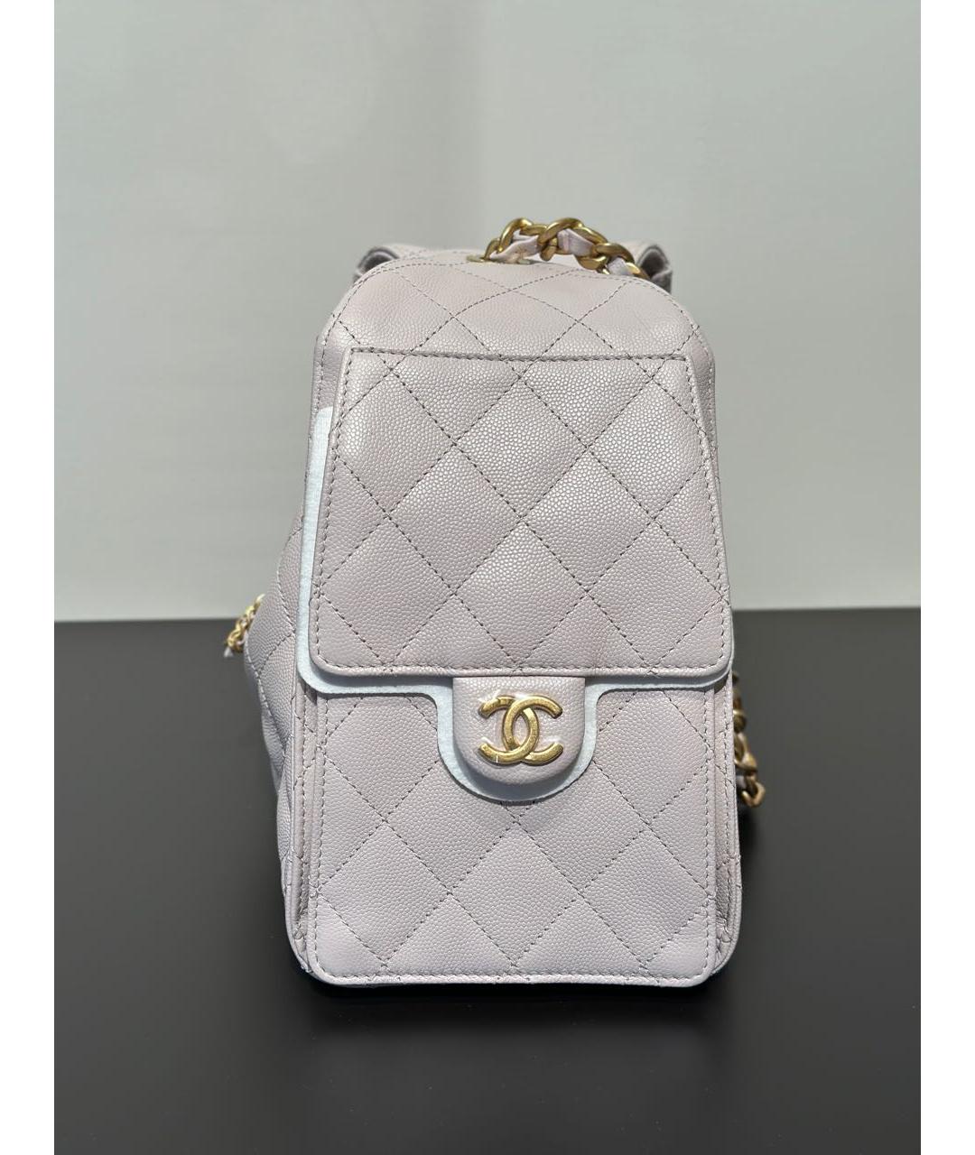 CHANEL Розовая кожаная сумка через плечо, фото 2