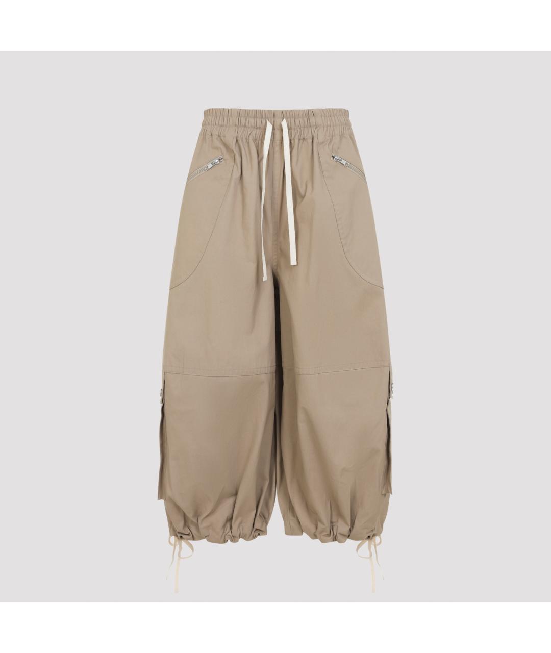 CO Бежевые хлопковые брюки широкие, фото 2