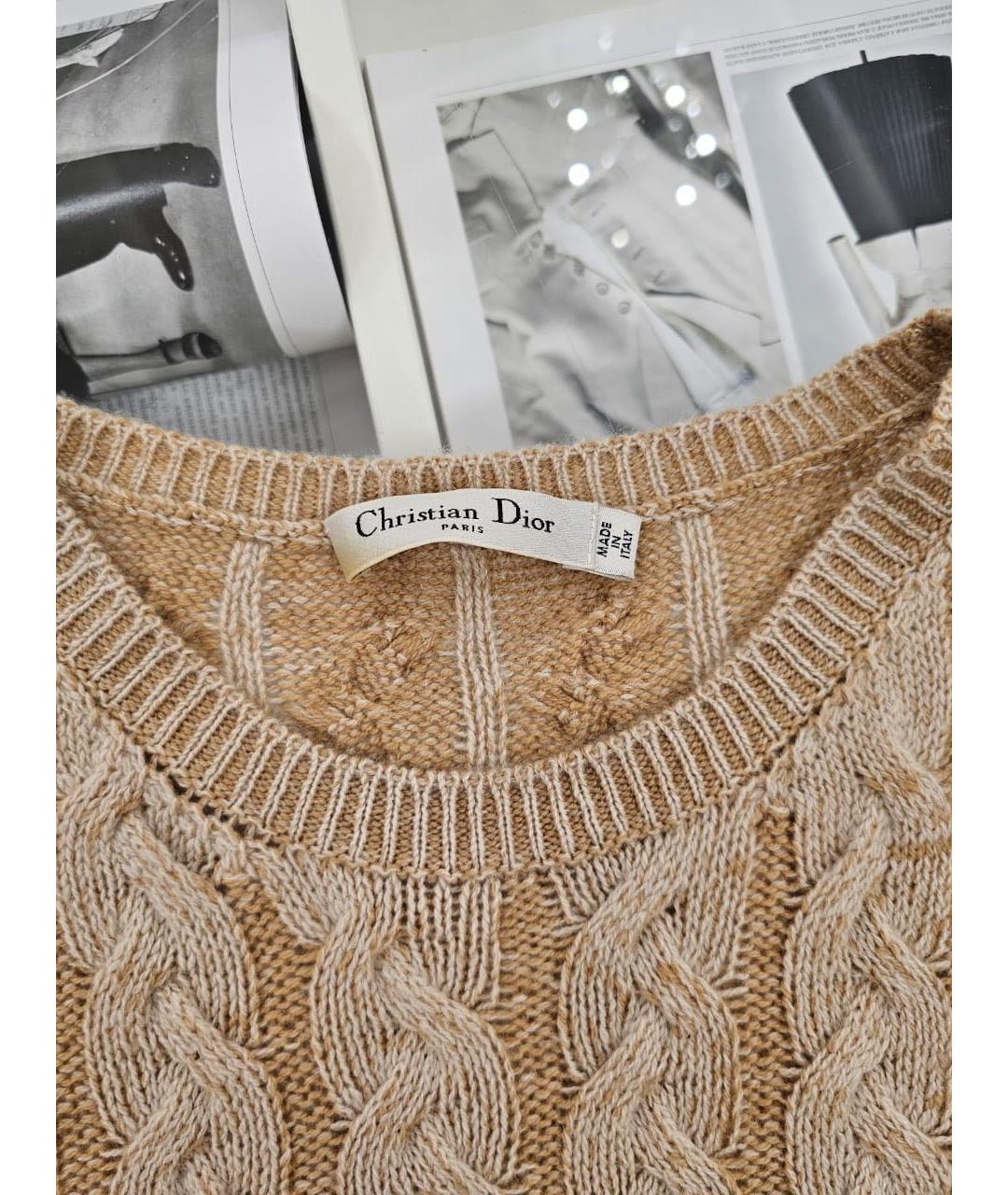 CHRISTIAN DIOR Коричневая жилетка, фото 3