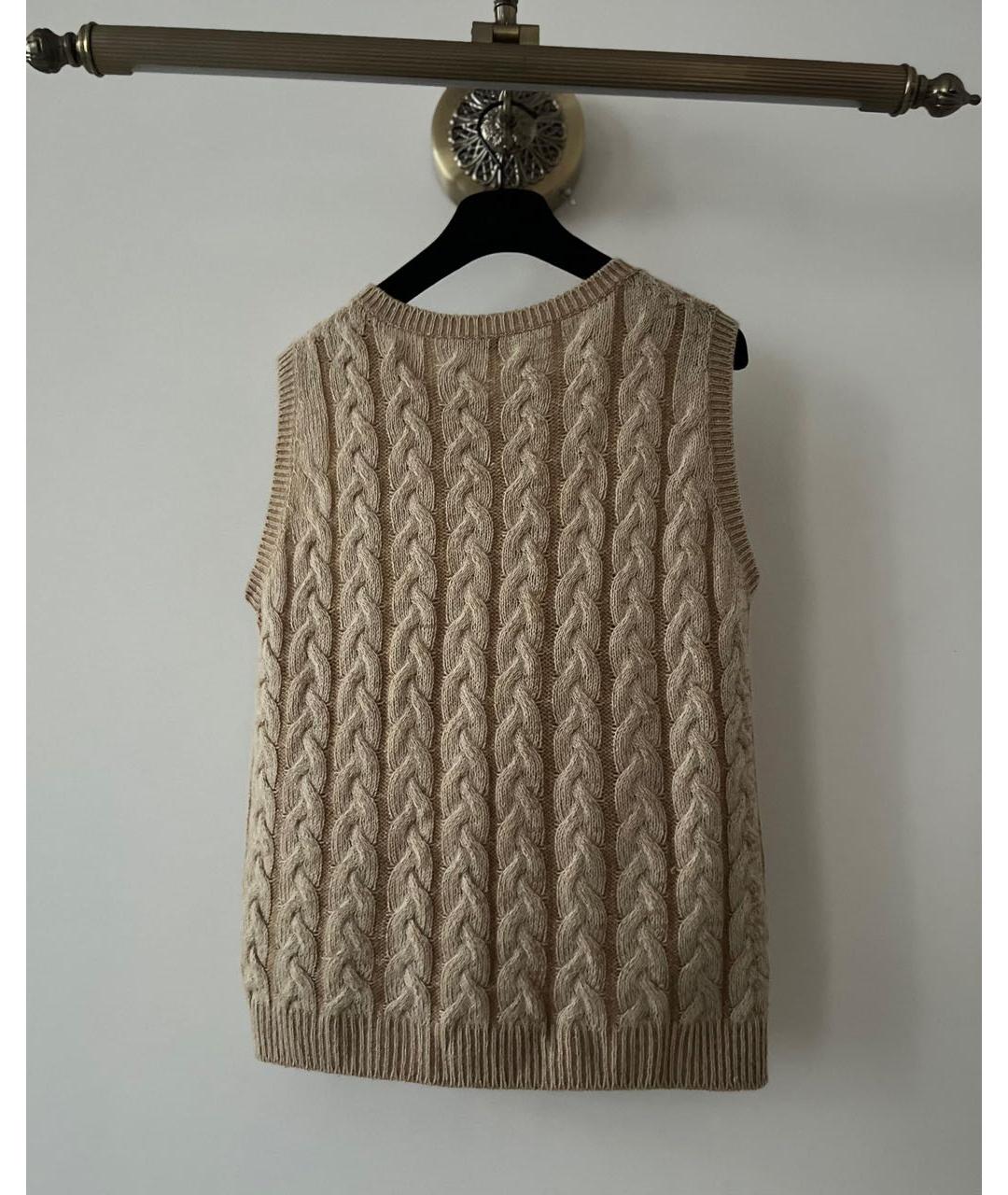 CHRISTIAN DIOR Коричневая жилетка, фото 2