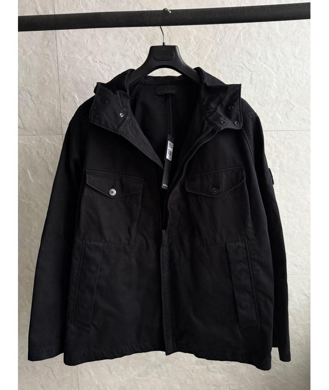 STONE ISLAND Черная куртка, фото 2