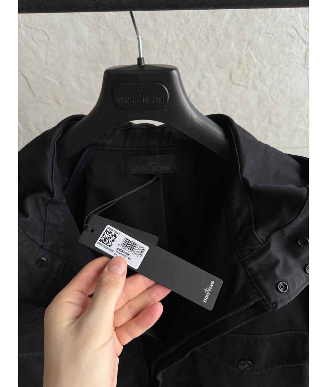 STONE ISLAND Черная куртка, фото 3