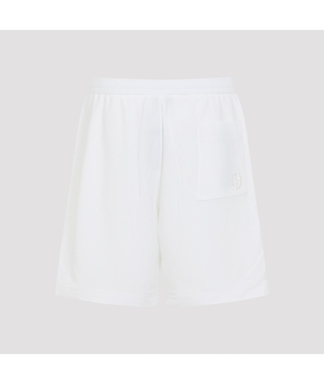 GIORGIO ARMANI Бежевые полиамидовые шорты, фото 4