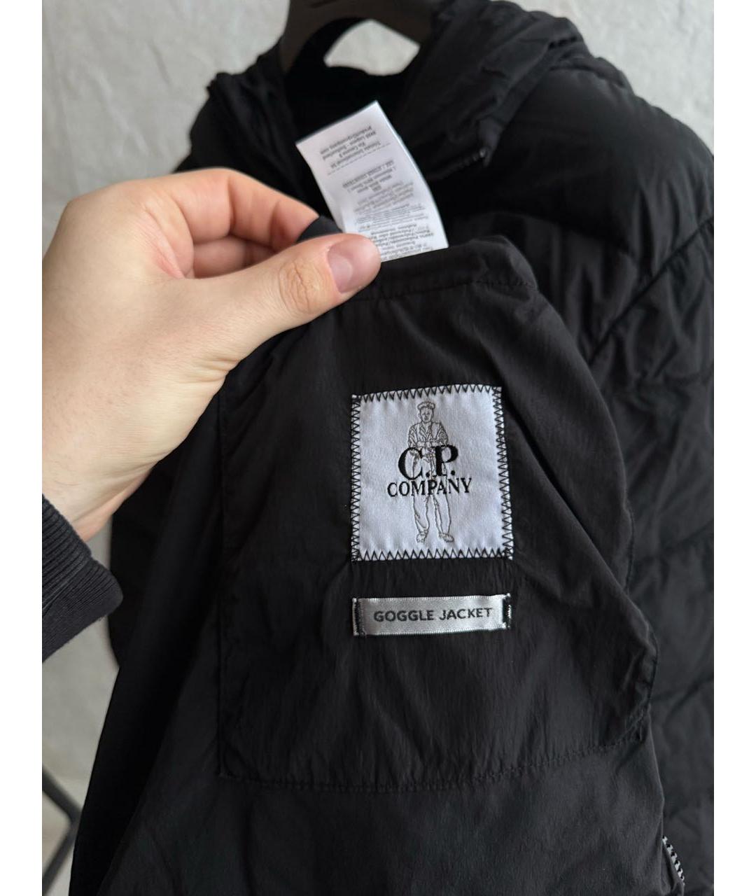 CP COMPANY Черный пуховик, фото 7