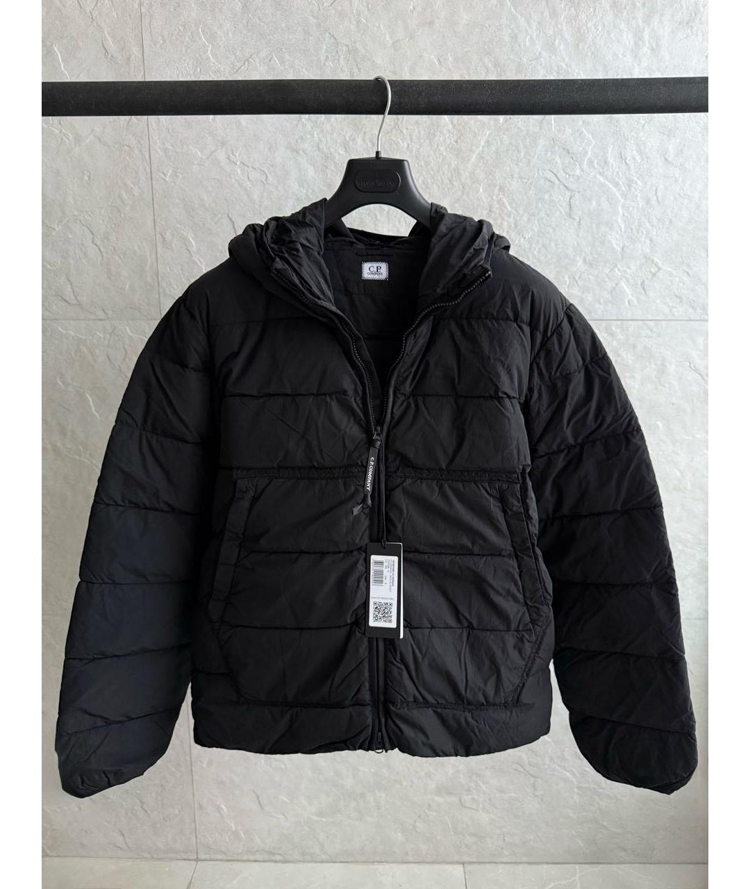CP COMPANY Черный пуховик, фото 2